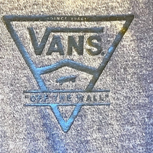 VANS Hoodie Gray Sweatshirt Size M - Picture 4 of 10
